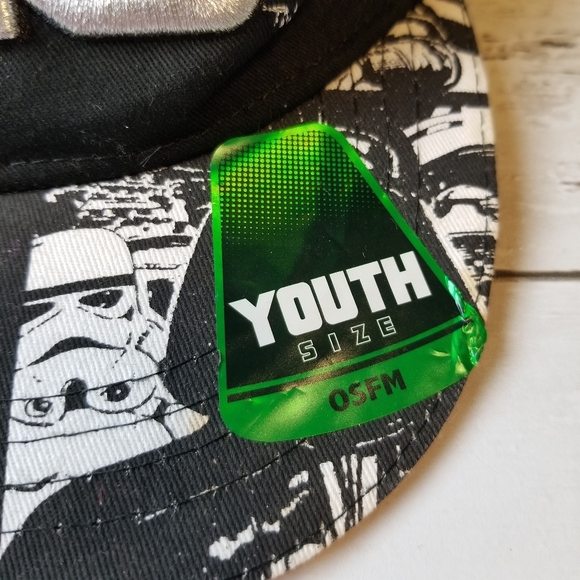 Lucasfilm Ltd Star Wars Embroidered Darth Vader Stormtroopers Comic Cap Hat NWOT - Picture 7 of 9